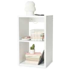 Dormify Dylan Charging Storage Cube White