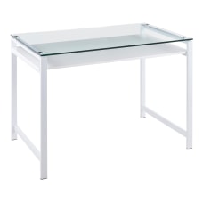 LumiSource Hover 44 W Desk ClearWhite