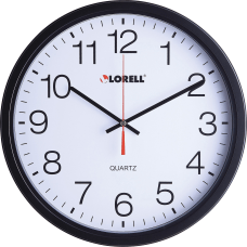 Lorell 12 12 Slimline Wall Clock