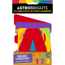 Astrobrights Numbers And Letters Pre K