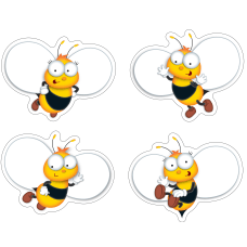 Carson Dellosa Buzz Worthy Bees Cutouts