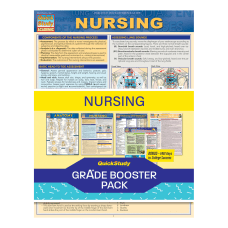 QuickStudy Grade Booster Pack Nursing