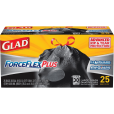 Glad ForceFlex Drawstring Trash Bags 30