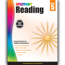 Spectrum Reading Workbook Grade 5