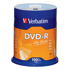 Verbatim Life Series DVD R Disc