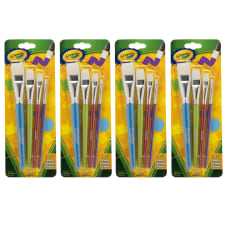 Crayola Big Paintbrush Set Flat 4