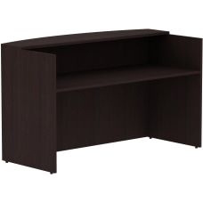 Lorell Laminate 72 W Reception Desk