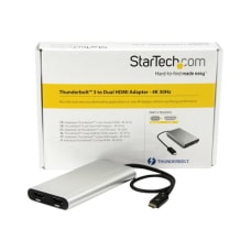 StarTechcom Thunderbolt 3 to Dual HDMI