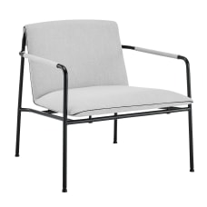 Eurostyle Ludvig Fabric Lounge Guest Chair