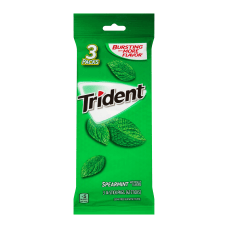 Trident Spearmint Gum 14 Pieces Per