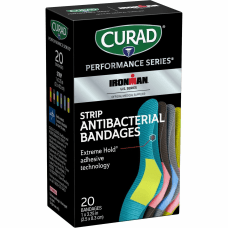 Curad Strip Antibacterial Ironman Bandages 1