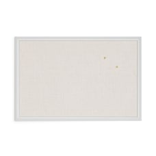 U Brands Linen Bulletin Board 30