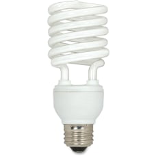 Satco 23 watt T2 Spiral CFL