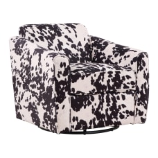 Office Star Cassie Fabric Swivel Accent