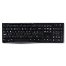 Logitech K270 Wireless Keyboard Black 10459982