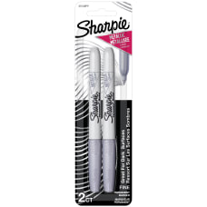 Sharpie Metallic Markers Silver Pack Of