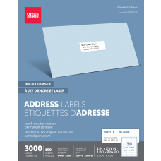 Office Depot Brand InkjetLaser Address Labels