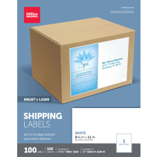 Office Depot Brand InkjetLaser Shipping Labels