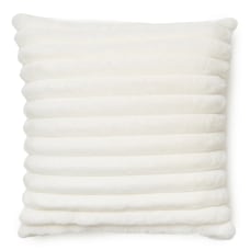 Dormify Jamie Plush Ribbed Square Pillow