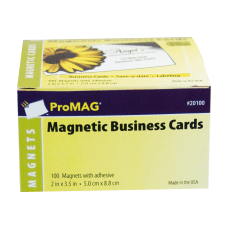 ProMAG Magnetic Business Cards 2 x