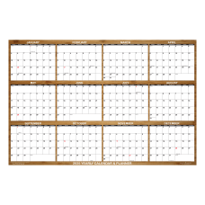 2025 SwiftGlimpse DailyYearly Wall Calendar 24