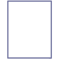 Great Papers Letterhead Stationery Navy Border