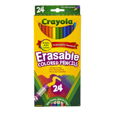 Crayola Erasable Colored Pencils Assorted Colors