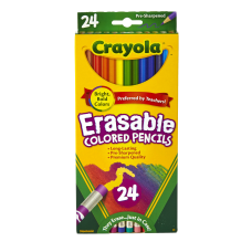 Crayola Erasable Colored Pencils Assorted Colors