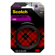 Scotch Non Curl Magnetic Tape 12