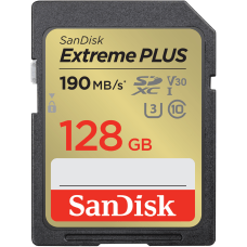 SanDisk Extreme PLUS SDXC UHS I