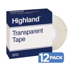 3M Highland 5910 Transparent Tape 34