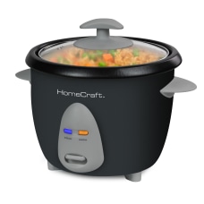 HomeCraft HCRC Rice Cooker Food Steamer