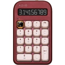 AZIO IZO Number PadStandalone Calculator Blue