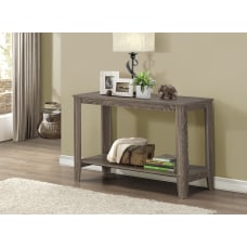 Monarch Specialties Console Table With Shelf