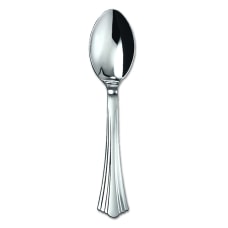 WNA Reflections Heavyweight Plastic Spoons 6