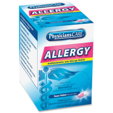 PhysiciansCare Allergy Relief Tablets Box of