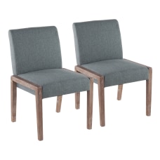 LumiSource Carmen Contemporary Dining Chairs White