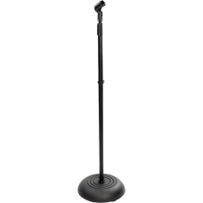 Pyle Compact Base Microphone Stand Black