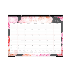 Blue Sky Monthly Desk Calendar 17