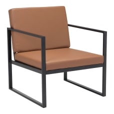 Zuo Modern Claremont Arm Chair BrownBlack