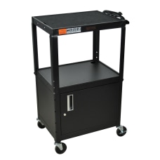 H Wilson Metal Utility Cart With