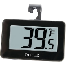 Taylor 1443 Digital RefrigeratorFreezer Thermometer Large