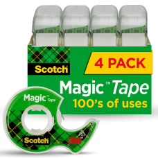 Scotch Magic Invisible Tape In Dispensers