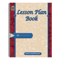 Teacher Created Resources Lesson Plan Books