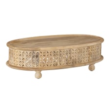 Powell Ismail Oval Coffee Table 12