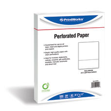 PrintWorks Professional Pre Perforated Paper Letter