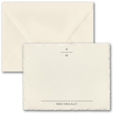 Custom Premium Stationery Flat Note Cards