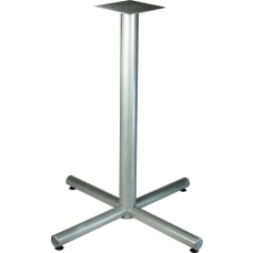 Lorell Silver Bistro height X leg