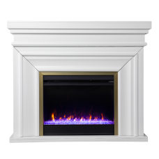 Southern Enterprises Bevonly Color Changing Fireplace