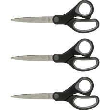 Sparco Straight Scissors wRubber Grip Handle